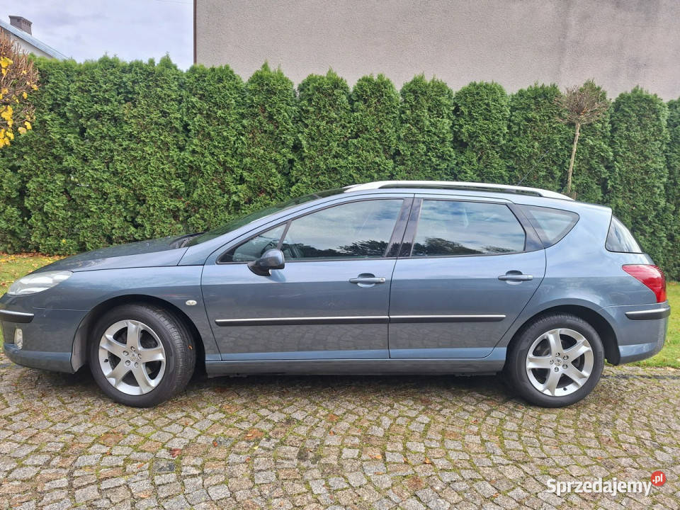 Peugeot 407 Panorama dach Navi nowy dwumas światła przeciwmgielne Siewierz sprzedam