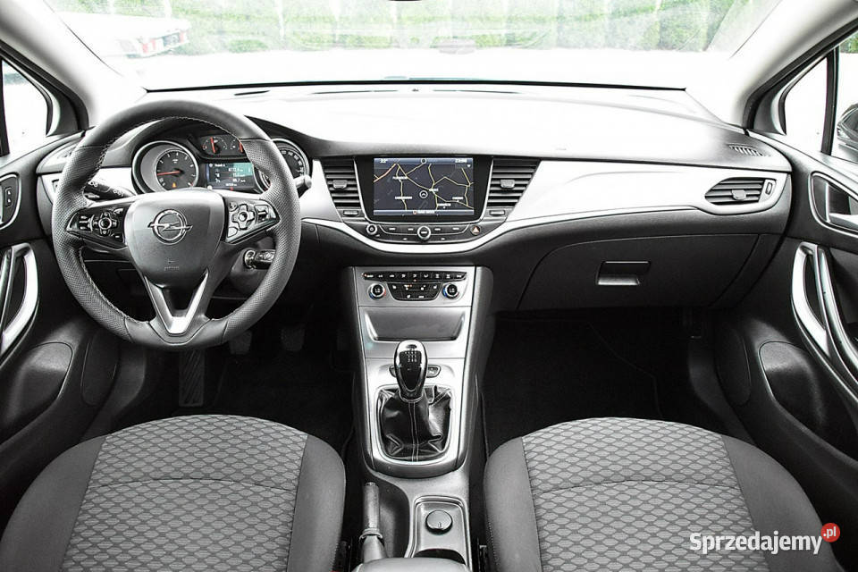 Opel Astra 14 Turbo Led Navi Pakiet Zima wielofunkcyjna kierownica mazowieckie Nowe Kucice