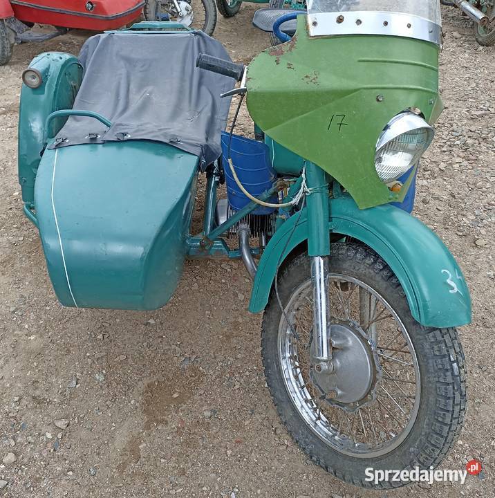 34 M62 z DOKUMENTAMI 1964 z wózkiem bocznym 650cm3 Ostrołęka