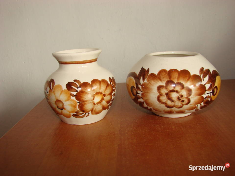ZF Koło fajansowe wazoniki Pozostałe pomorskie sprzedam