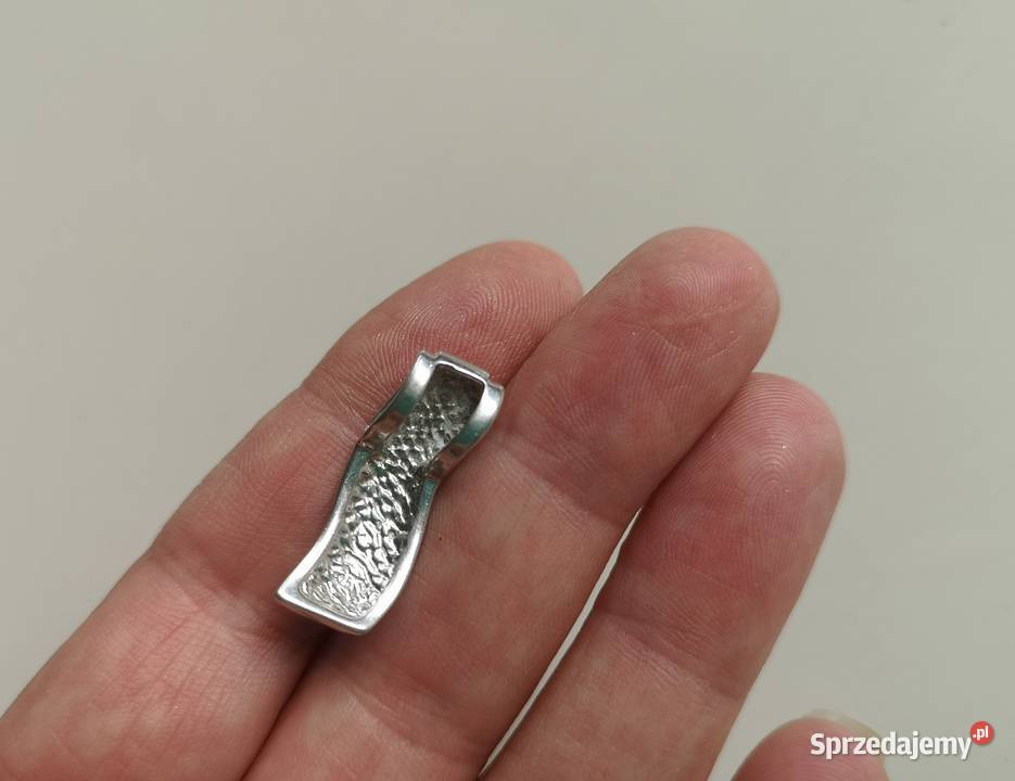 Zawieszka blaszka srebro Toruń sprzedam