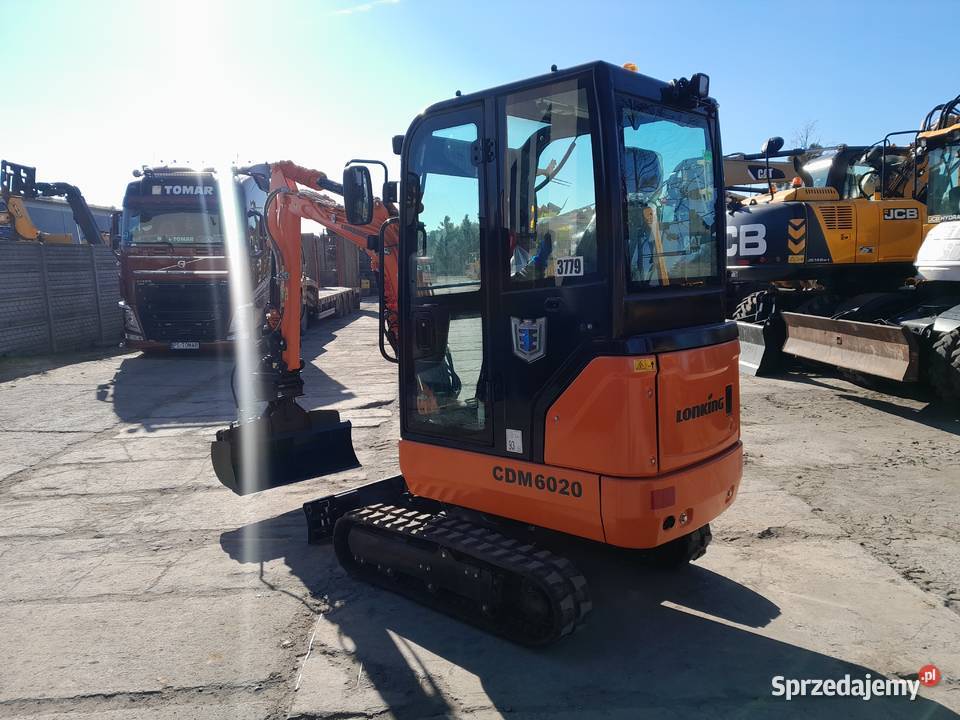 Minikoparka lonking 2t JCB CAT VOLVO TAKEUCHI Krotoszyn