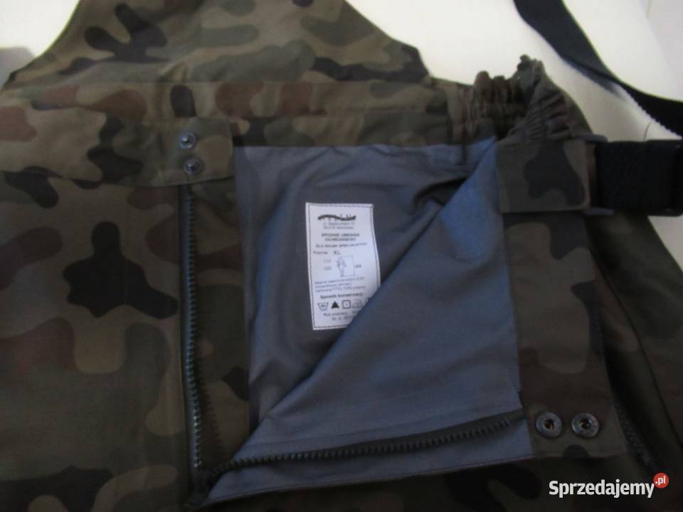 Spodnie Goretex wojsk specjalnych wędkarzy Zabierzów sprzedam
