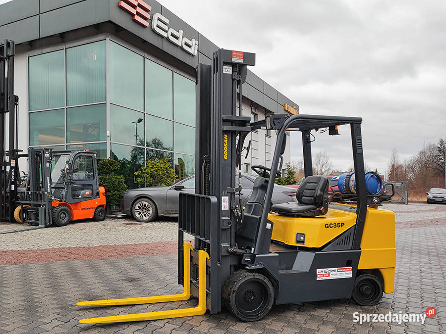 wózek widłowy kompakt Doosan GC35P3 LPG 35 t Motoryzacja Kęty