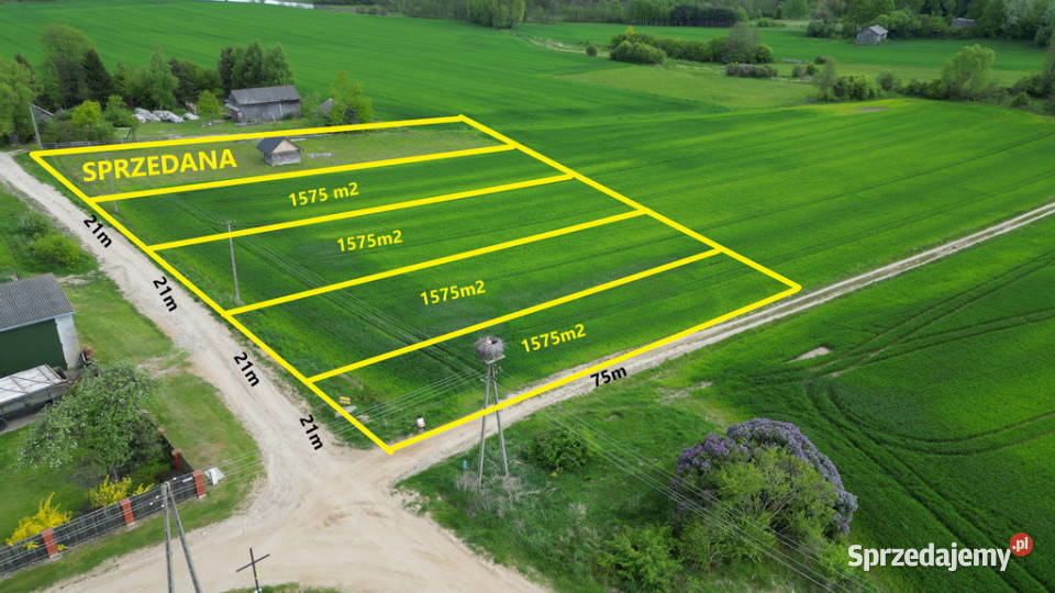 Działki budowlane 5 Janowa Podlaskiego 21m Bubel-Granna sprzedam