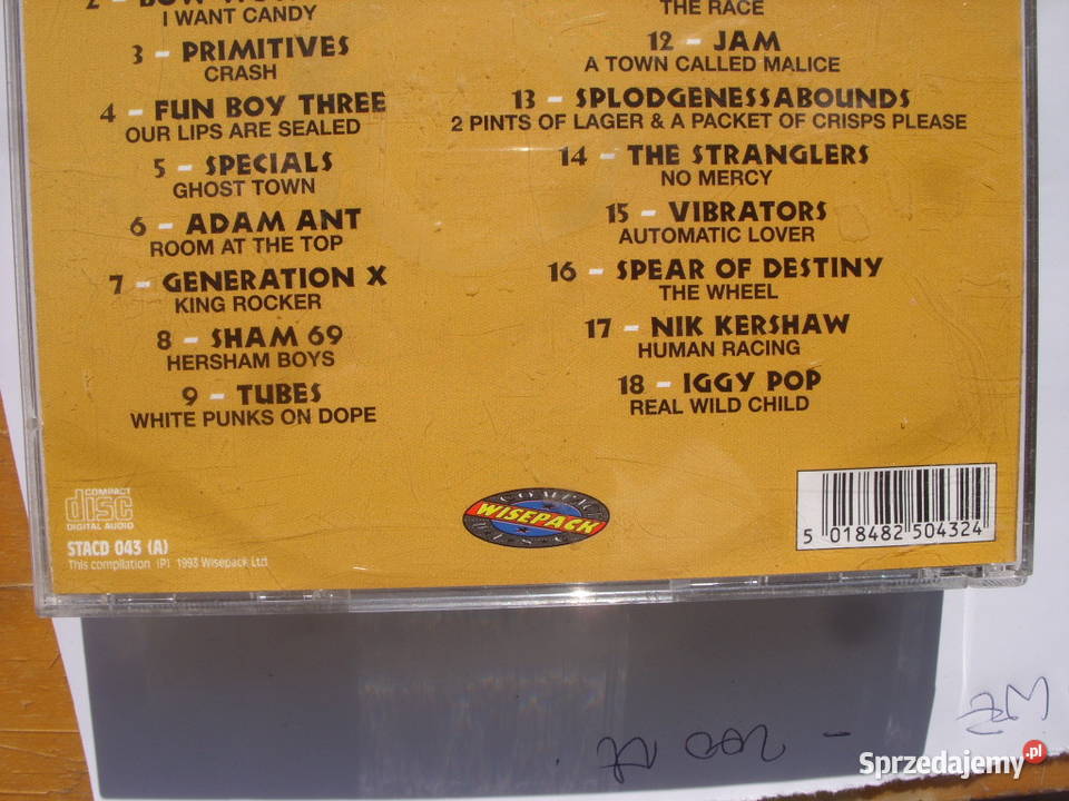 Plyta rock CD ROCK REVOLUTION18 ROCK dolnośląskie