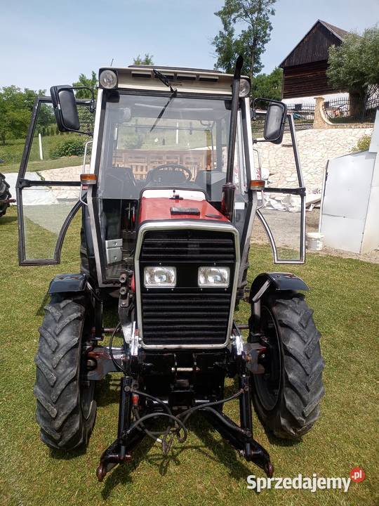 W oryginale MF Massey Ferguson 355 4x4 tuz Łukowica