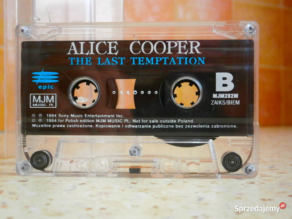 Kaseta audio Alice Cooper The Last Temptation Płyty i kasety Łódź