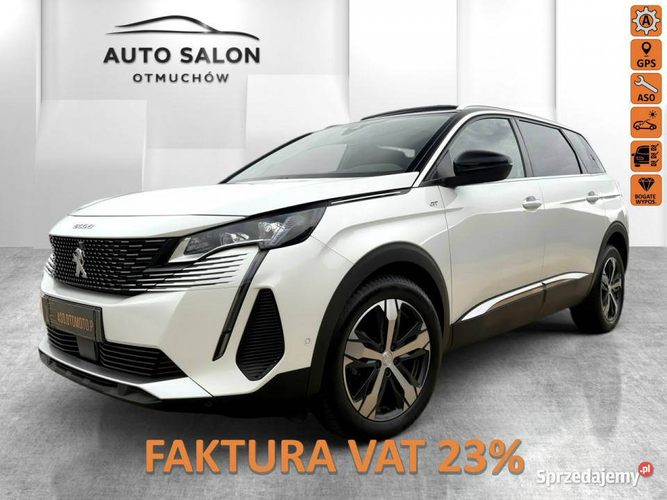 Peugeot 5008 GT kamery Skora Nawi FUL LED grip serwisowany w ASO 5008 opolskie