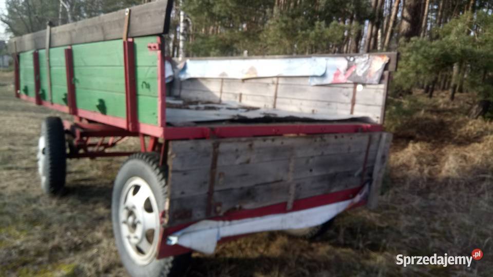 przyczepa rolnicza przyczepy przyczepka naczepa Maszyny rolnicze Grudziądz