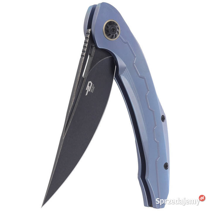 Nóż składany Bestech Marukka Blue Titanium Black Warszawa