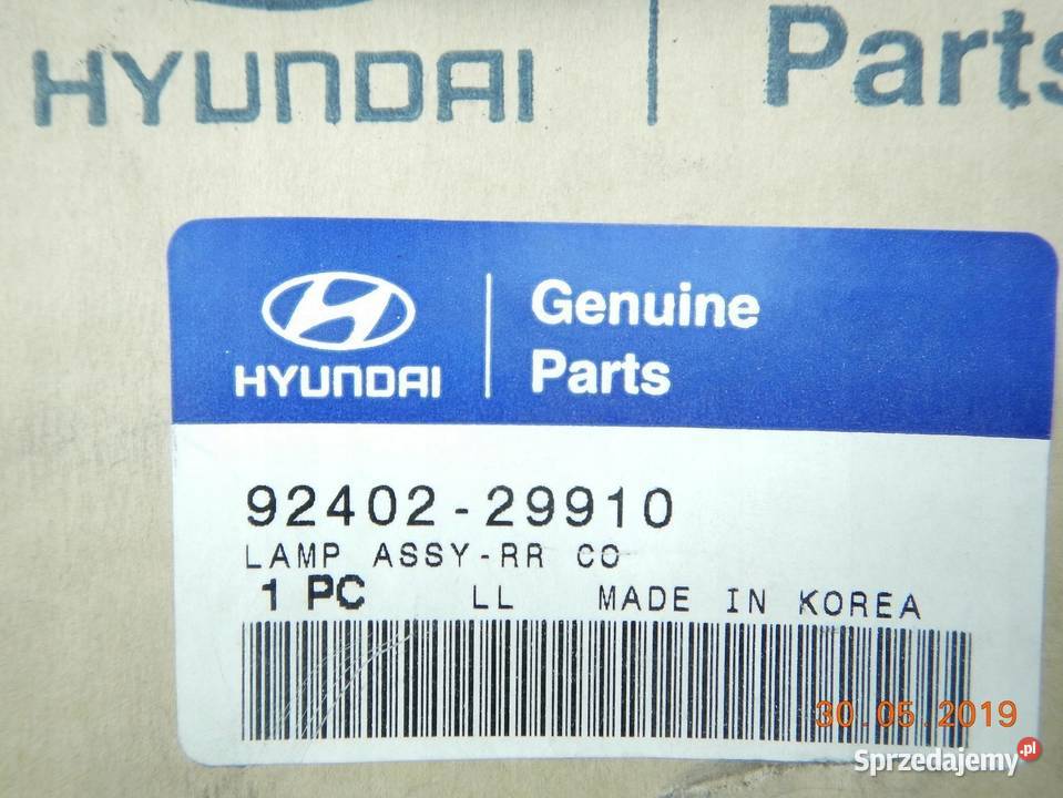 LAMPA PRAWY TYŁ HYUNDAI ELANTRA 9600 KOMBI ORI
