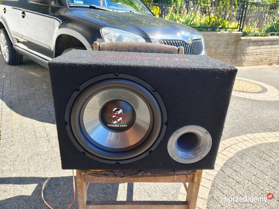 Skrzynia basowa bassowa subwoofer Ground Zero Niegowonice