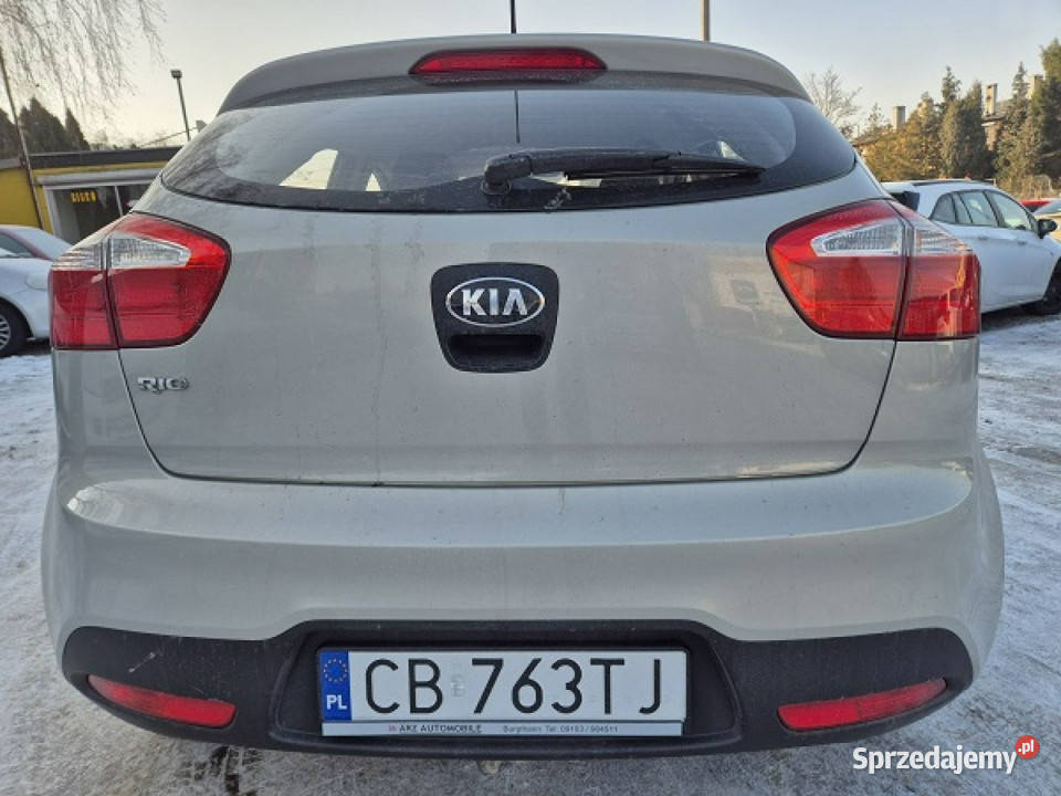 Kia Rio Navi Zadbany Zarejestrowany III 2011 kujawsko-pomorskie Bydgoszcz