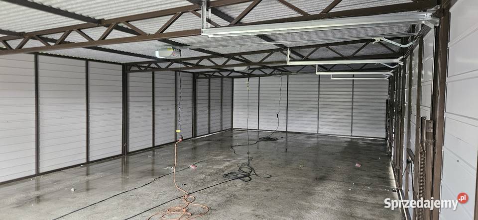 12x6 4xnaped Garaze Blaszane Garaż Blaszany Radzyń Podlaski