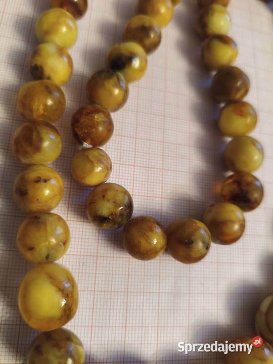 Naszyjnik Bursztyn Vintage Białystok
