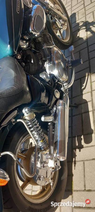 Yamaha Virago xv 1100 USA Gold edit Yamaha