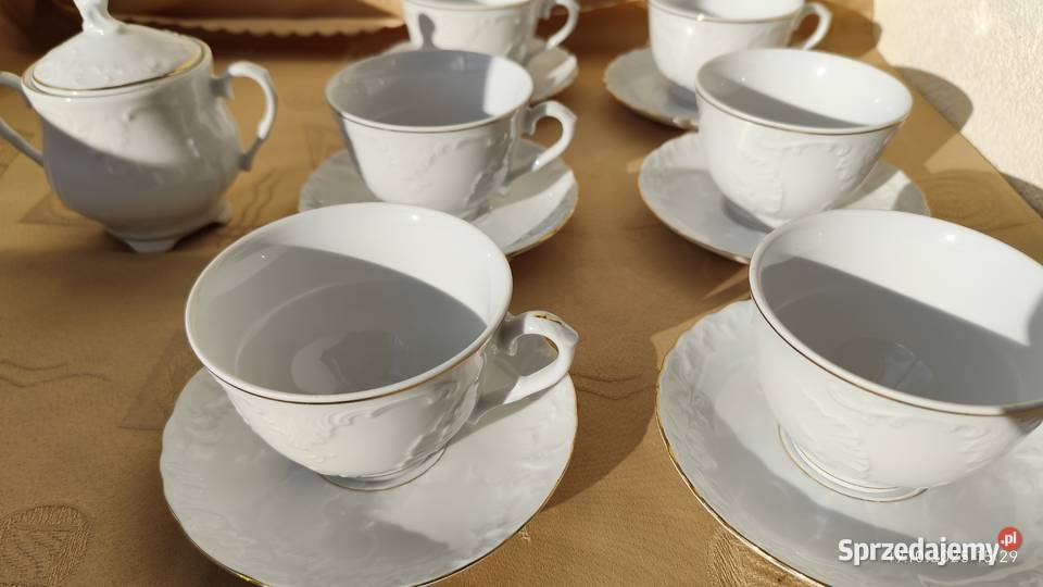 Ćmielów filiżanki do herbaty 6 kompletów Warszawa