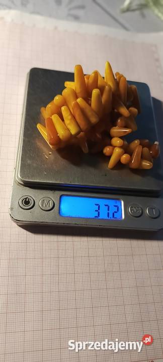 Naszyjnik Bursztyn Vintage amber Rękodzieło Białystok