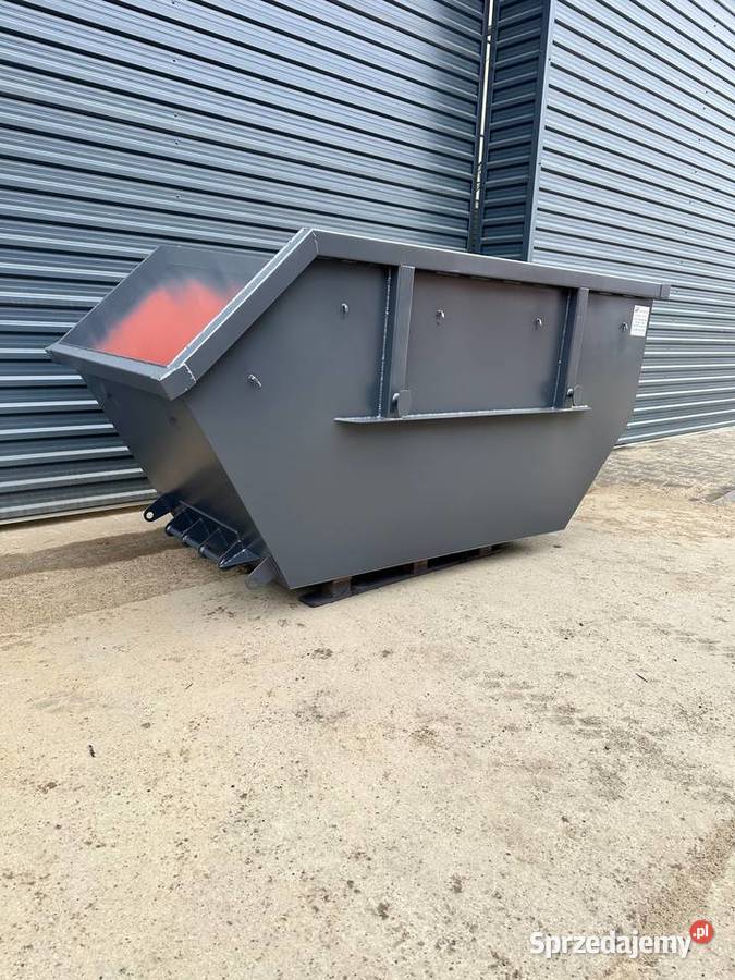 Kontener mulda 3 m3 bramowiec hakowiec pojemnik Kutno