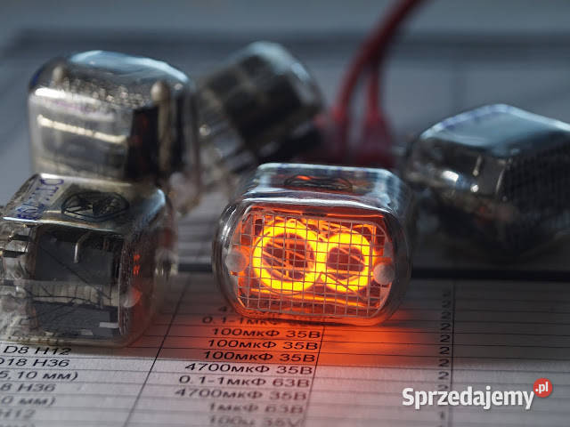 Nixie lampa in12 SPRAWDZONE ZSRR