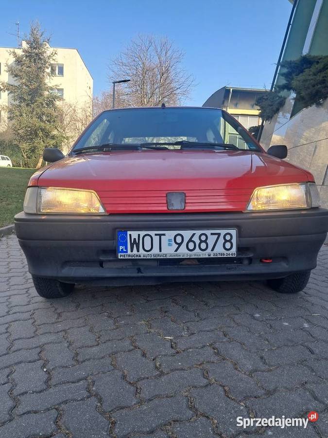 Young Timer PEUGEOT 106 14i niski przebieg Rok produkcji 1995