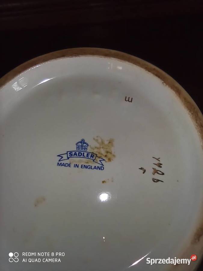 Dzbanek do herbaty Sadler Made in England Porcelana i szkło pomorskie Gdańsk sprzedam