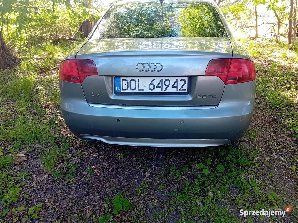 Audi a4 B7 2006 20 tdi automat dolnośląskie Wińsko