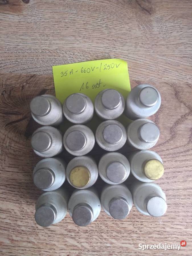 Bezpieczniki topikowe 6A 10A 16A 25A 35A 50A 63A Przemków