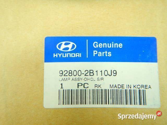 LAMPKA OŚWIETLENIE KABINY HYUNDAI SANTA FE 0506 Oświetlenie kabiny lubelskie