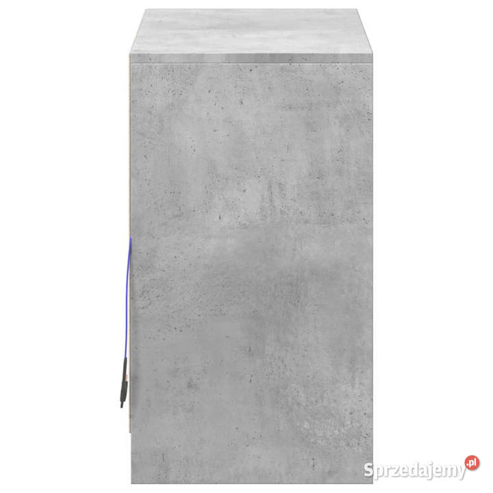 Szafka z LED szarość betonu 72x34x61 WM852176 mazowieckie Warszawa