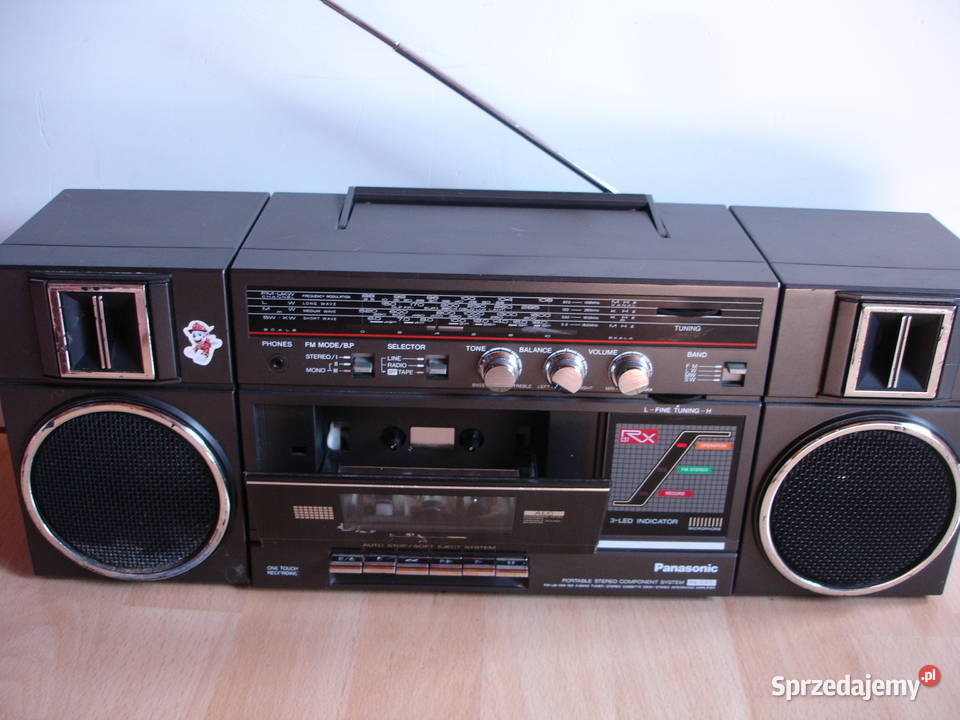 Radiomagnetofon PANASONIC RXC37L Kolekcje Zielona Góra