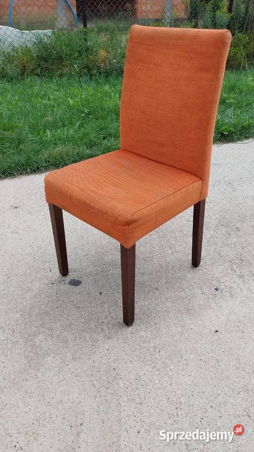 Zestaw Krzeseł w Kolorze Pomarańczowym 25