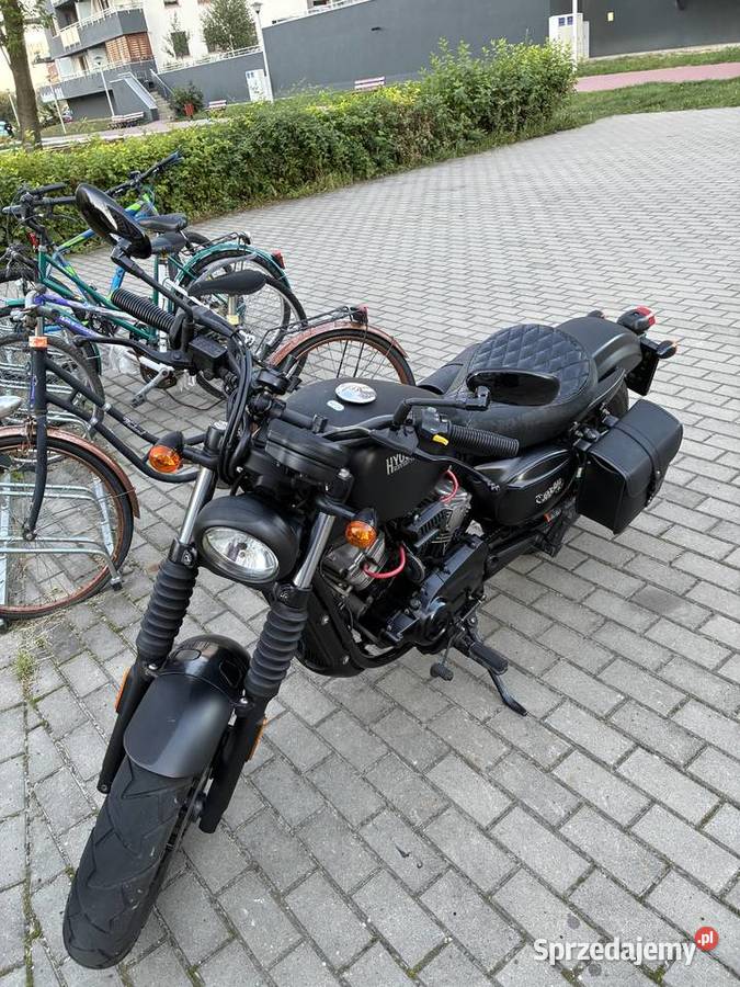 Motocykl Hyosung gv 125s nieuszkodzony podkarpackie Rzeszów