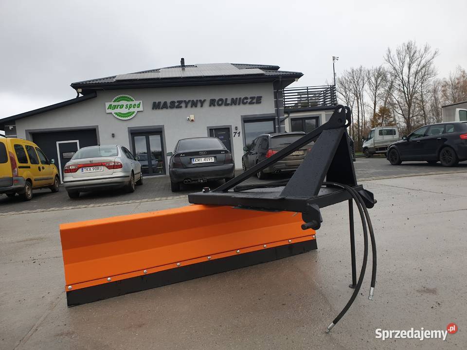 Pług OBROTOWY 360 stopni do śniegu na tyłdo małopolskie