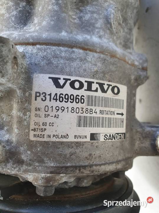 SPRĘŻARKA KLIMATYZACJI Volvo V40 II 20 D3 pompa Chełm