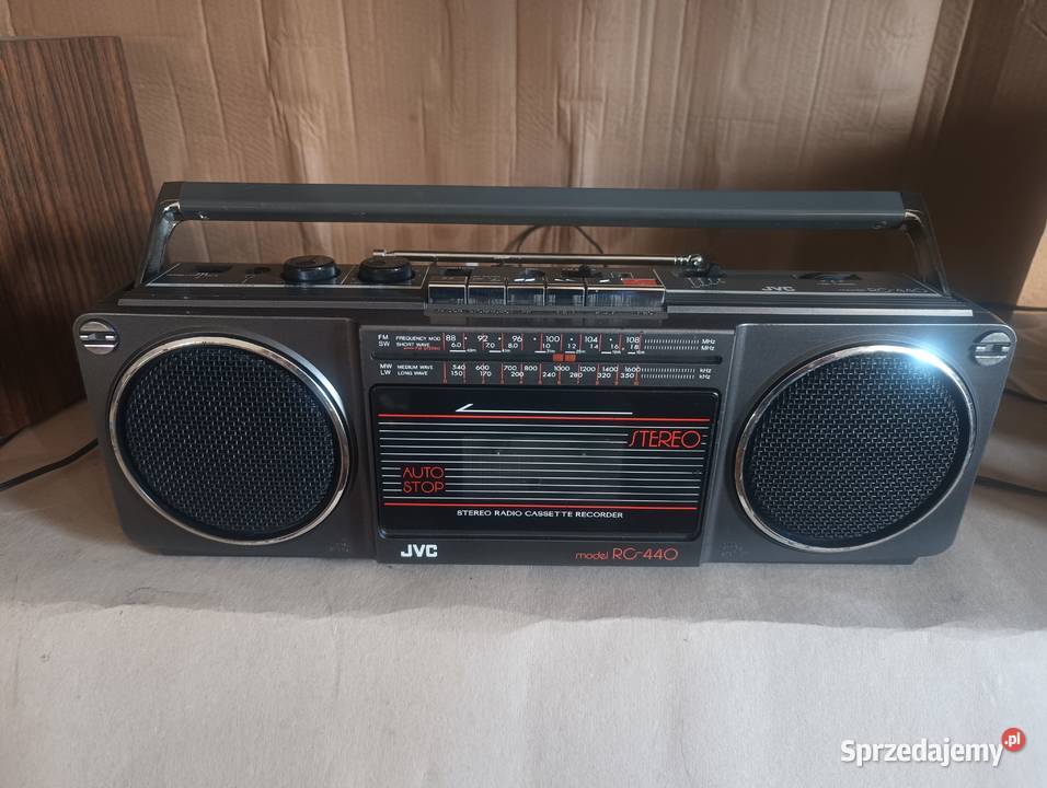 Radiomagnetofon JVC RC440 W Świetnym Stanie podkarpackie Przeworsk