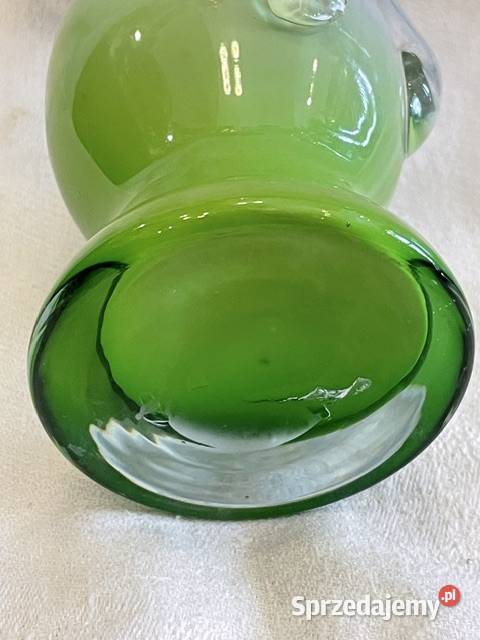 Ciekawy wazon różnokolorowy szkło artystyczne sprzedam