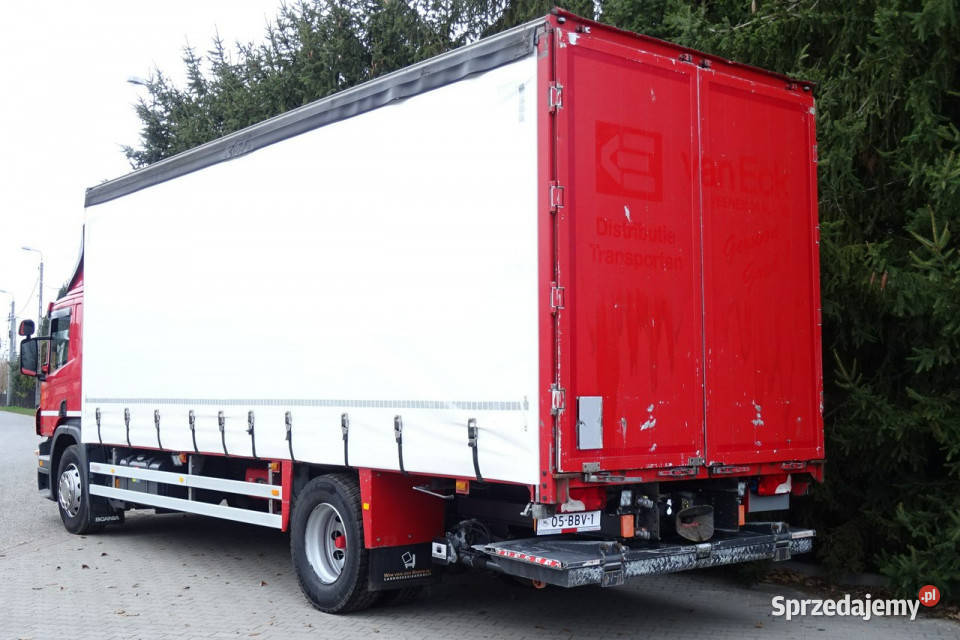Scania P250 Euro 6 sypialna firanka 18pal winda Samochody ciężarowe mazowieckie Góra Kalwaria