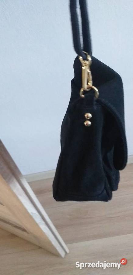 Torebka naturalny zamsz Przedbórz