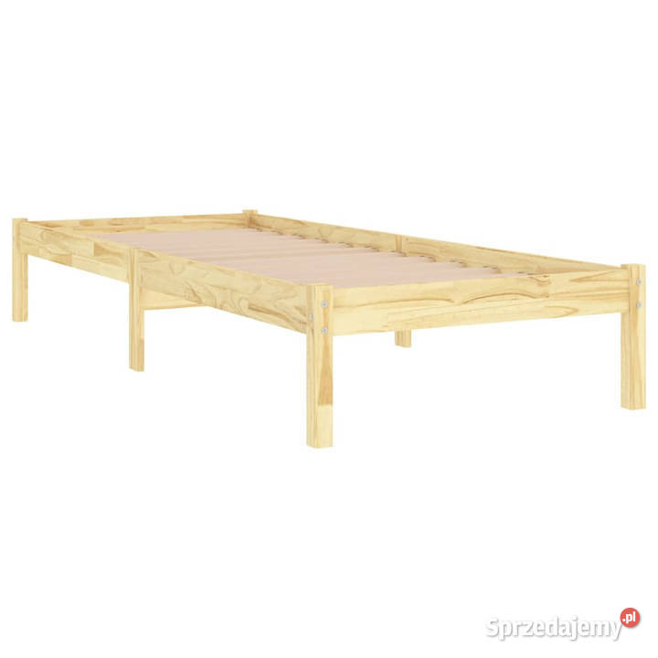 Rama łóżka lite drewno sosnowe 100x200 WM810007 31cm mazowieckie