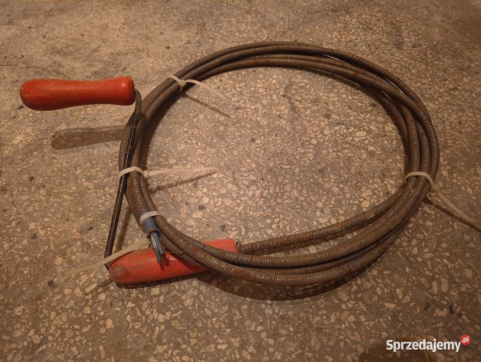 Metalowa spirala żmijka sprężynka kanalizacyjna Spirale kanalizacyjne śląskie sprzedam