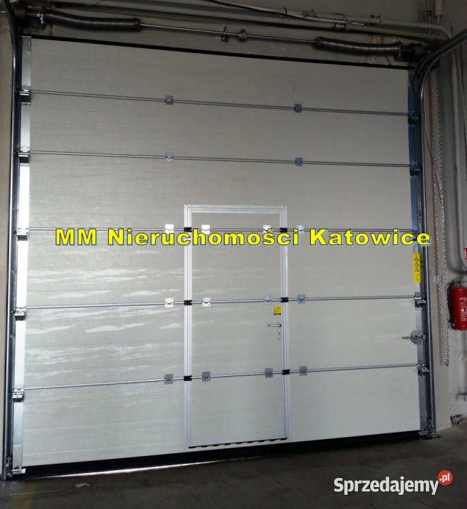 Hala ogrzewana z biurami i częścią socjalną parking Katowice
