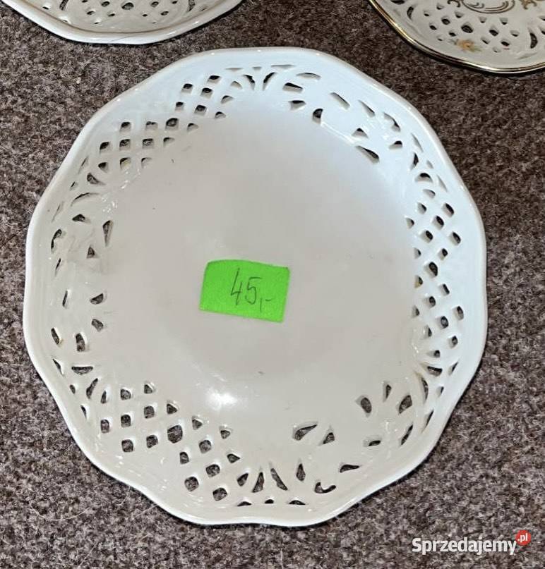 Miseczka ażurowa Schumann Biała Gdańsk