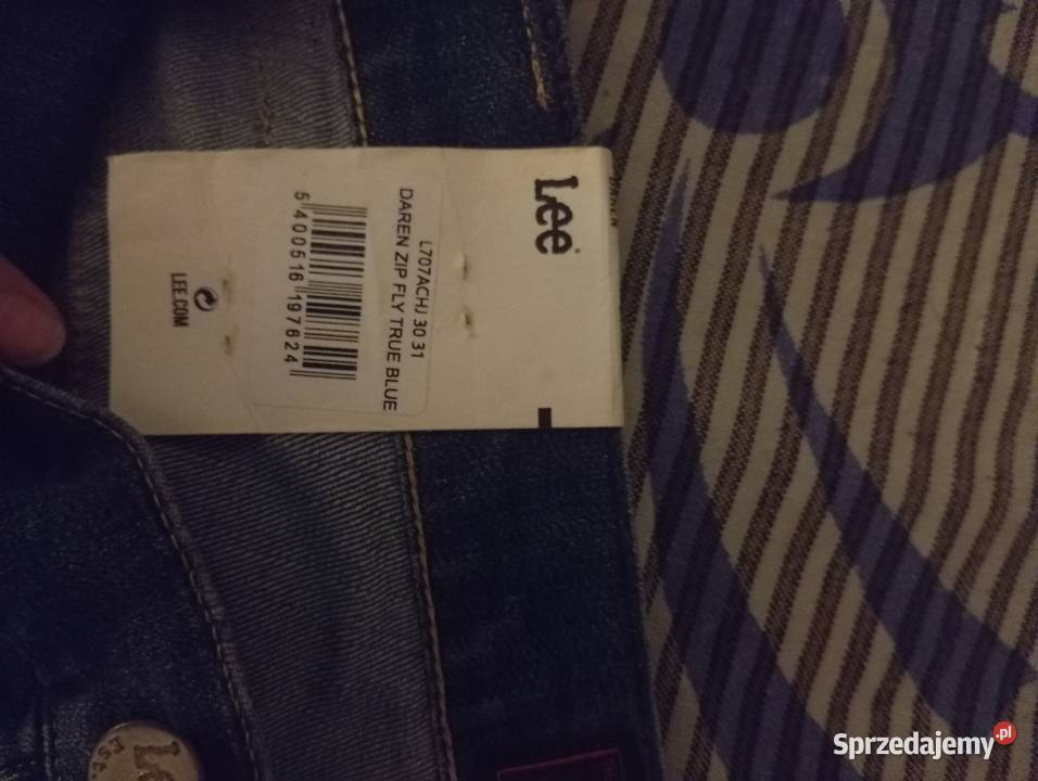 Spodnie dżinsowe firmy Lee Moda i Styl Kraków