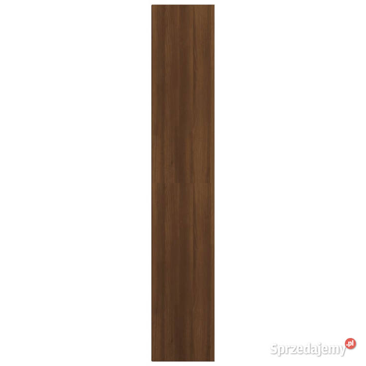 Szafka na książki brązowy dąb 36x30x171 WM815536 Warszawa