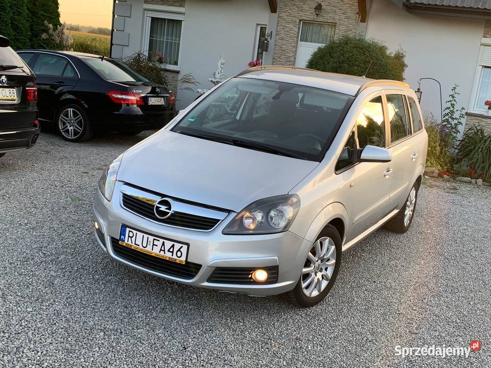 Opel Zafira 19 CDTI 120 7 OSOBOWA Klimatronic CD podkarpackie Lubaczów