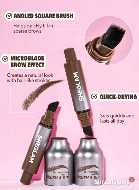 SHEGLAM Vegan Eyebrow Set Naturalny Makijaż Brwi zachodniopomorskie Koszalin