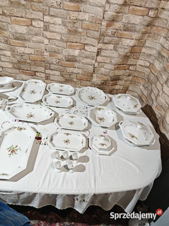 Rosenthal Maria Moosrose duży zestaw porcelany