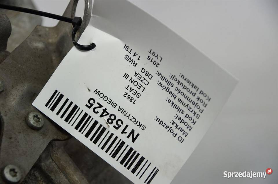 SKRZYNIA BIEGÓW SEAT LEON III DSG RWS osobowe kujawsko-pomorskie